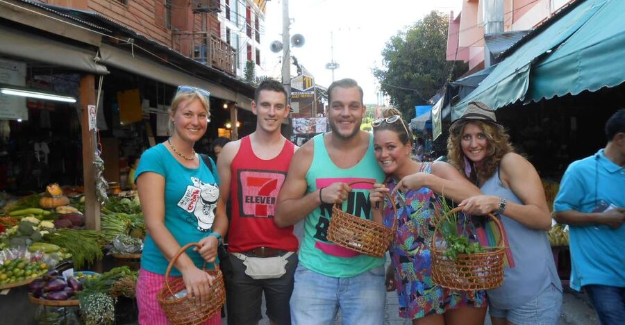Half-Day Cooking Class with Market Tour - Value at $36 per person