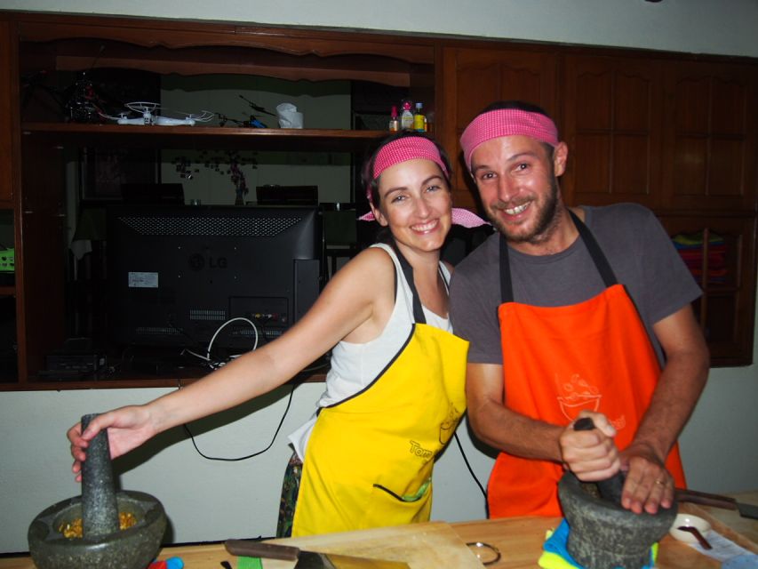 Half-Day Cooking Class with Market Tour - Cooking inside a Thai home