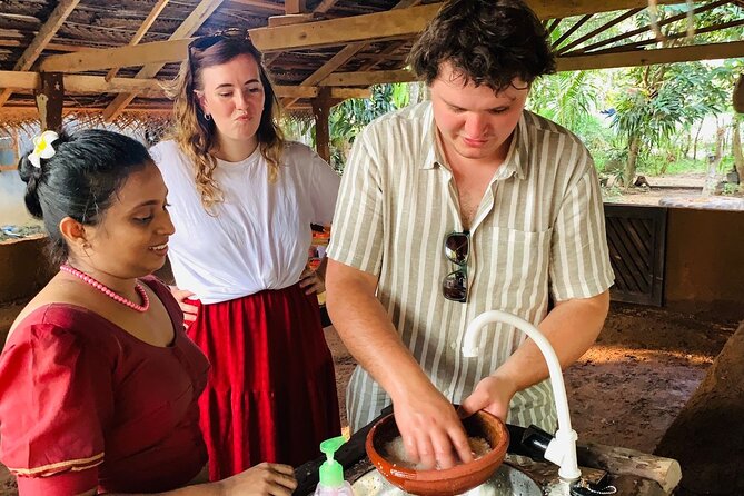 Hands-On Cooking Class in Anuradhapura-Cook Like a Local - Cooking with clay pots and coconut-shell firewood