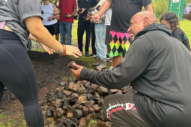 Hands-On Hawaiian Imu Cooking and Cultural Dining Experience - Building the Underground Oven