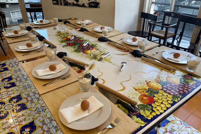 Hands-On Pasta Making and Traditional Tiramisu Workshop - A friendly setting with one important sound problem
