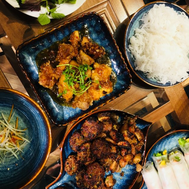 Hanoi: Cooking Class in a Local Villa with Market Tour - The reward: sitting down to your own Vietnamese feast
