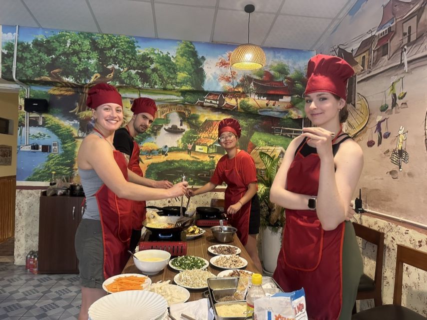 Hanoi: Old Quarter Market Tour and Cooking Class with Meal - Picking three Vietnamese dishes from the menu