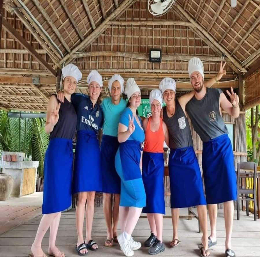 Hoi An: Bay Mau Cooking Class w/ Market & Basket Boat Option - Starting at the local market