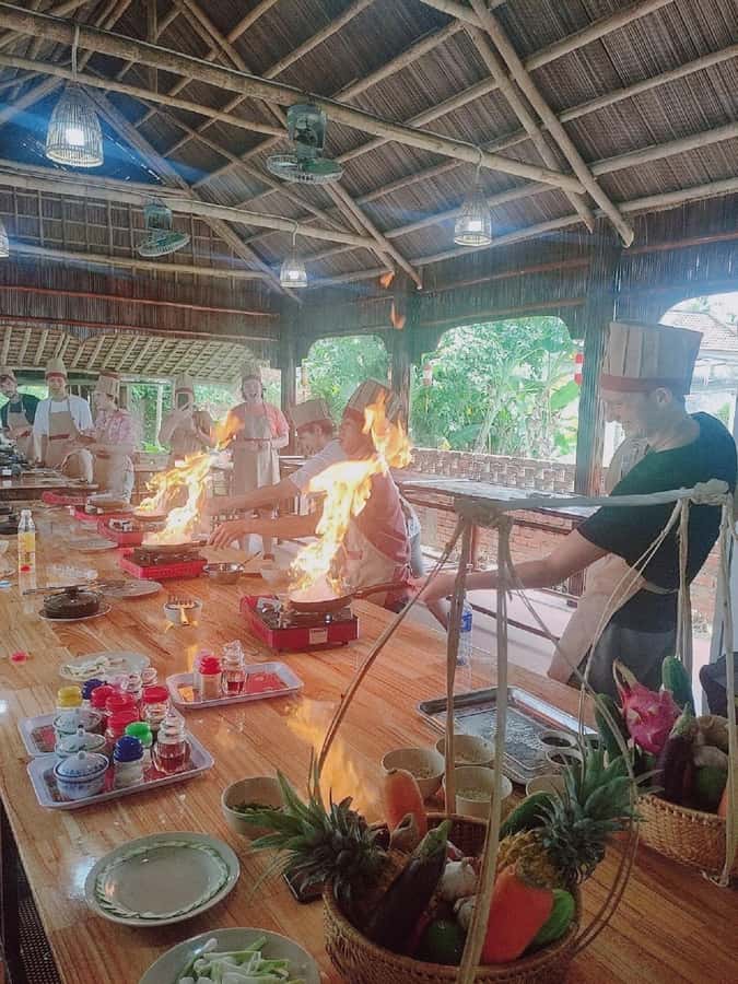 Hoi An: Coconut River Boat Eco - Cooking Class - Market Tour - The guide and the pace