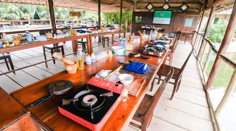 Hoi An: Cooking Class + basket boat (free transfer in Hoian) - Bay Mau Coconut Forest by Basket Boat