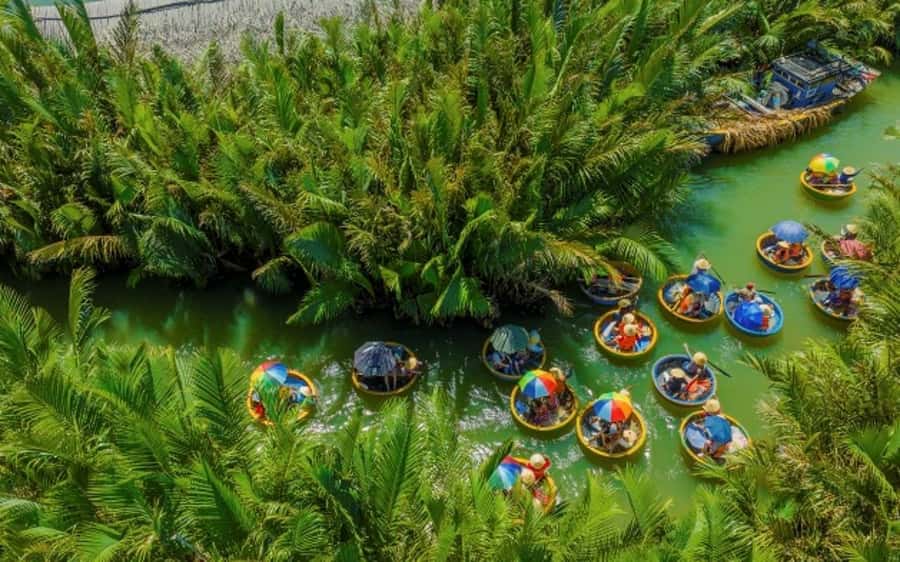 Hoi An: Cooking Class in Coconut Jungle with Market Tour - Eating what you cooked