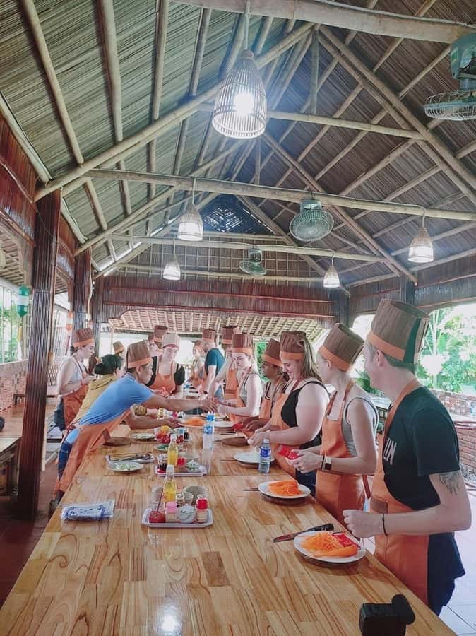 Hoi An : Cooking Class w Local Family and Basket Boat Ride - Four dishes, four different cooking lessons