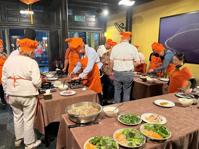 Hoi An: Cooking Class with Exploring Hoi An Market - Eating the meal you made