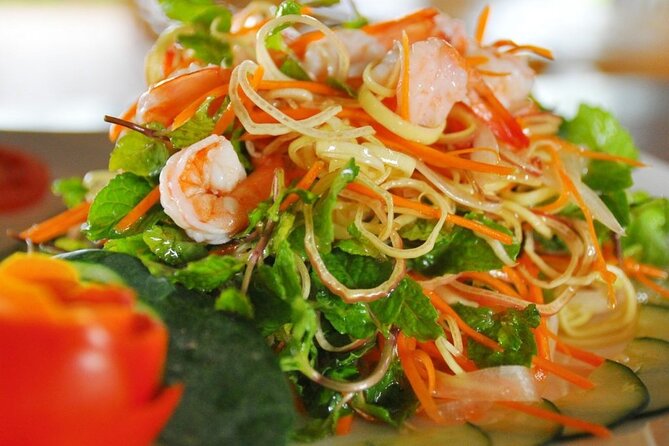 Hoi An Cooking Class With Market Tour and Bamboo Basket Boat Ride - Eating what you prepare