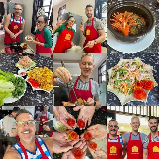 Hoi An: Jolie Cooking Class - Cooking four dishes in a home-style kitchen