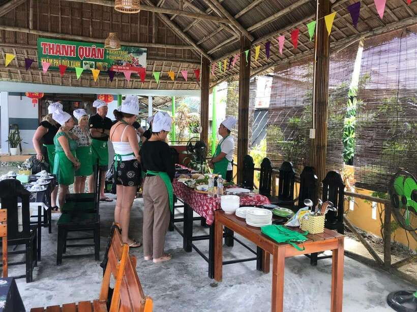 Hoi An :Lantern Making - Cooking Class -Coconut Basket Boat - Floating through Cam Thanh Coconut Village
