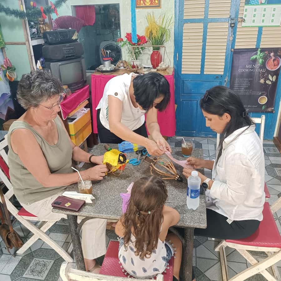Hoi An : Lantern Making & Cooking Class With Local Family - Cooking three Hoi An favorites