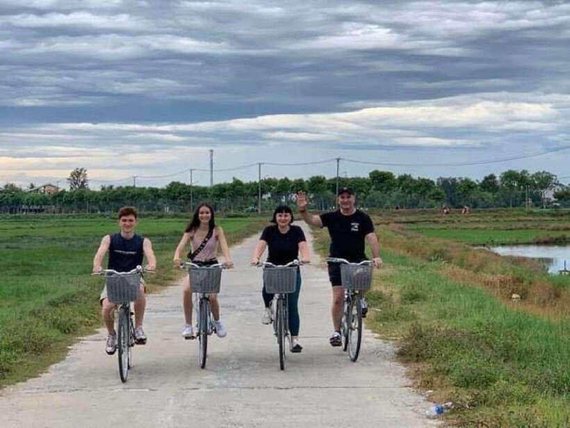 Hoi An Villages Biking - Basket Boat- Cooking Class - Cam Thanh’s coconut forest by basket boat