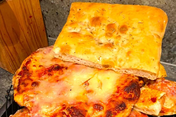 Homemade Italian Pizza & Focaccia Experience with a Local Family - Working with a seven-year-old sourdough starter