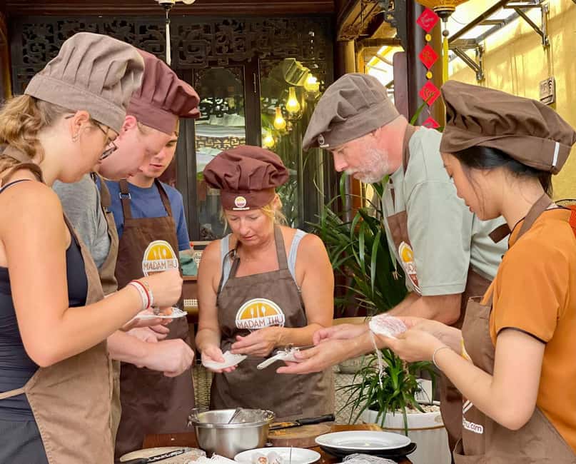 Hue City: Cyclo, Market Tour & Cooking Class at Madam Thu - A lemongrass and herbal foot bath at Madam Thu