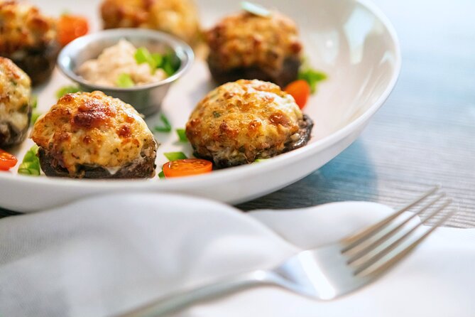 Italian Pasta Cooking Class in Denver (Includes 3-Course Meal) - Stuffed mushrooms begin the meal