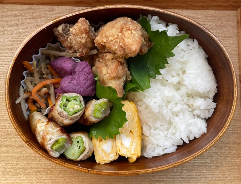 Katsu Curry OR Bento Making Cooking Class & Local Shop Tour - Eating what you made