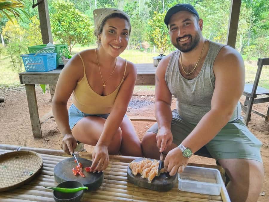 Khao Sok: Private Bamboo Rafting & Jungle Cooking Adventure - Coffee beneath the cave temple