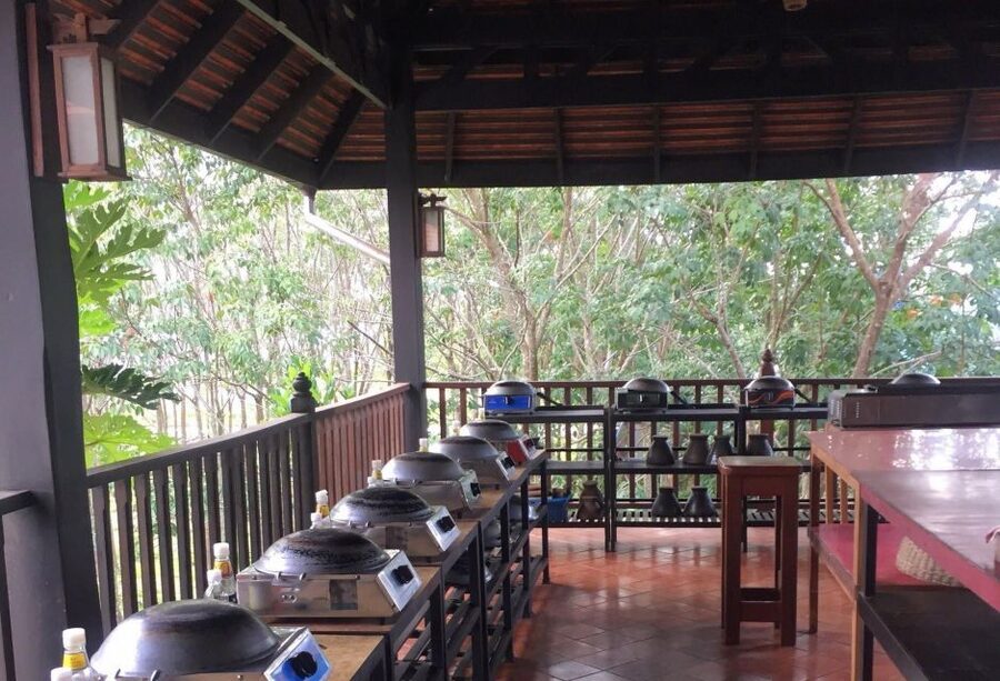 Koh Lanta: Evening Course at Lanta Thai Cookery School - The garden tour puts Thai ingredients in context