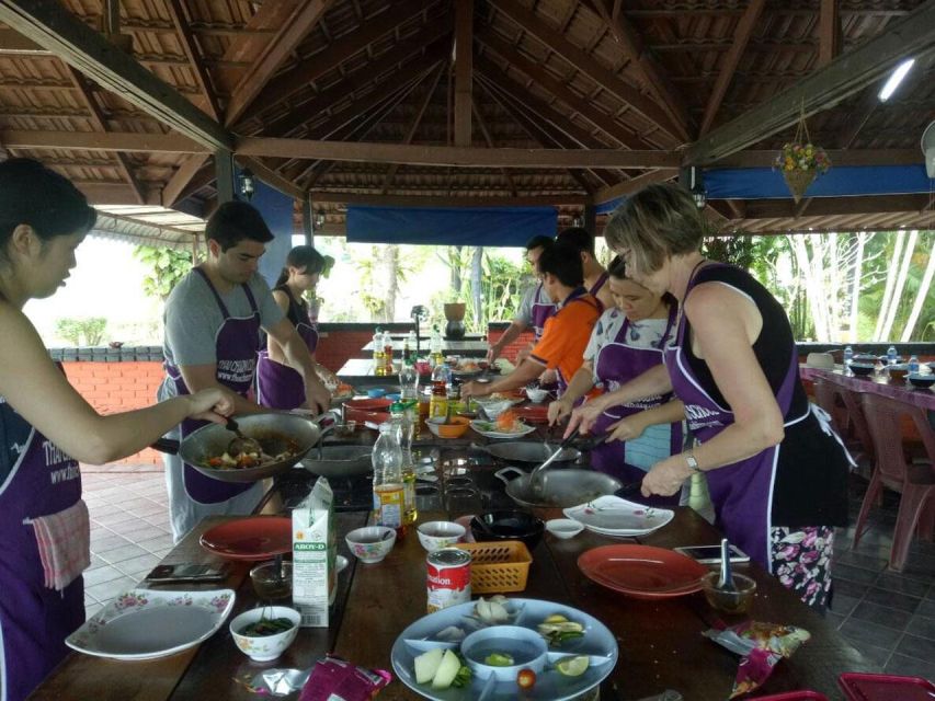 Krabi: Cooking Class at Thai Charm Cooking School with Meal - Choosing your menu from 15 Thai dishes