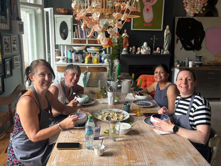 Krakow: Pierogi Power Cooking Class with Marta - Key points to know before booking