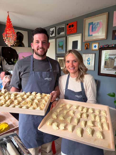 Krakow: Pierogi Power Cooking Class with Marta - Making the dough from scratch