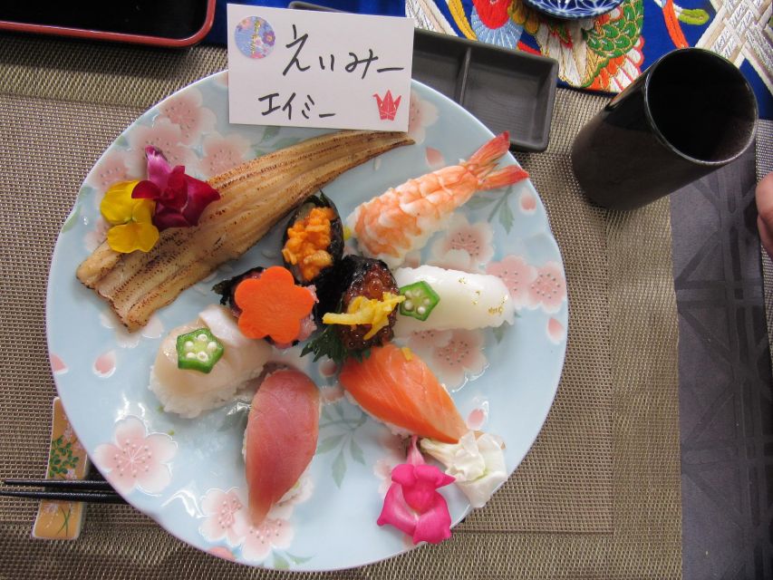 Kyoto: Cooking class, learning how to make authentic sushi - Key points to know before booking
