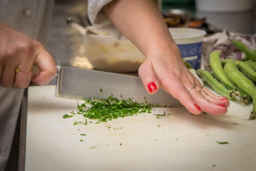 La Spezia: Market Visit and Seafood Cooking Class with Lunch - Making gnocchi with fresh pesto