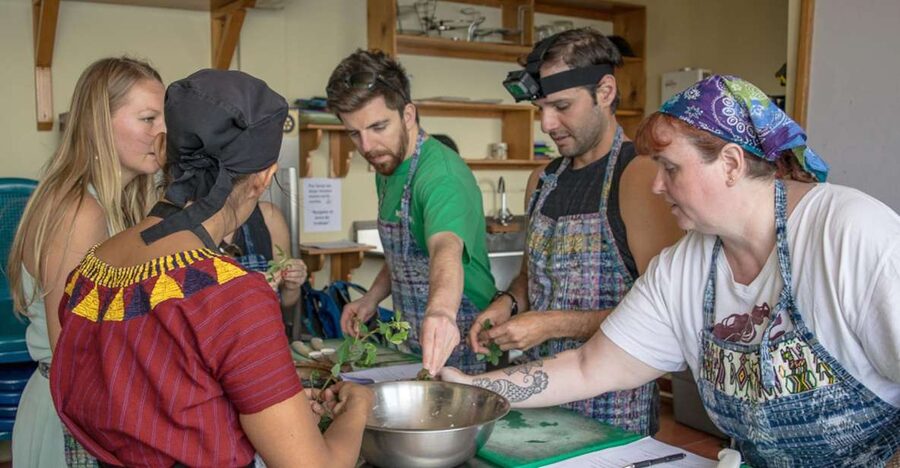 Lake Atitlan Maya Kitchen: 3-Hour Cooking Class - From demonstration to your own three-course lunch