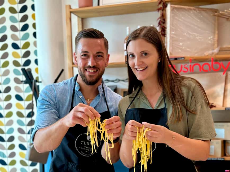 Lazise: Fresh Pasta and Tiramisù Cooking Class at Lake Garda - Choosing between short pasta and long pasta