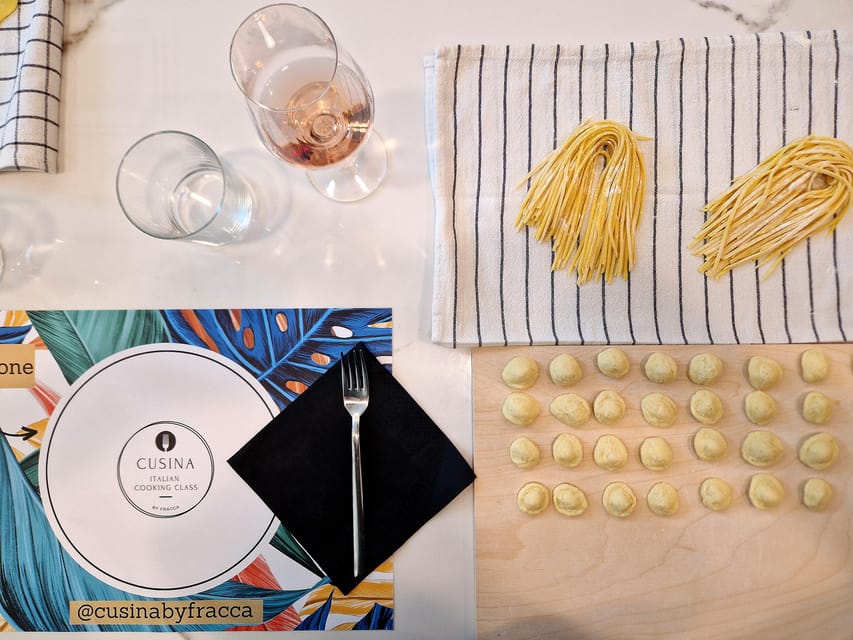 Lazise: Fresh Pasta and Tiramisù Cooking Class at Lake Garda - Kneading, rolling, and learning the flour