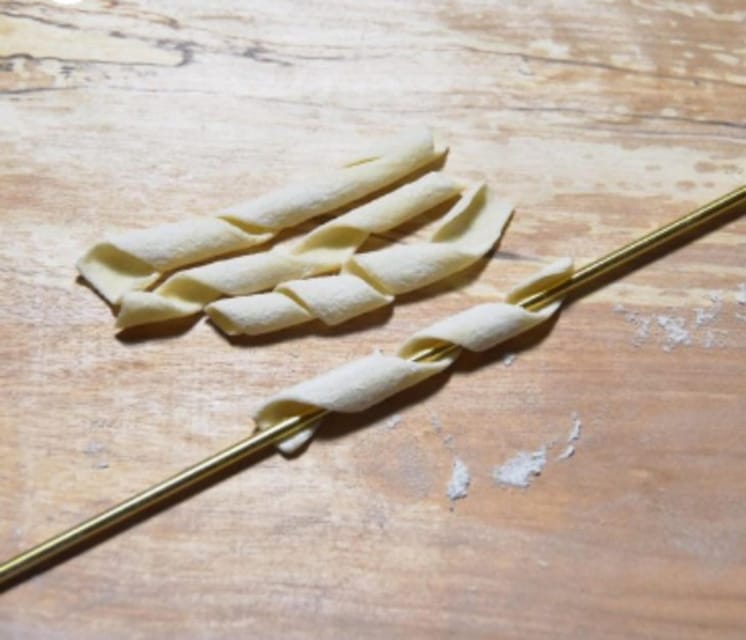 Lecce Home Cooking Class: Craft Orecchiette & Savor Wine - Making pasta by hand, from flour and water
