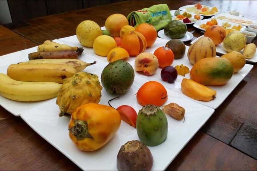 Lima: Market Tour, 35 Fruits Tasting & Cooking Class - Cooking four courses, one plate at a time