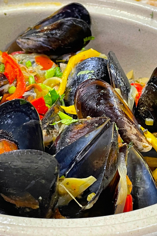 Lisbon: Market Experience & Cooking Class - Eating what you prepared