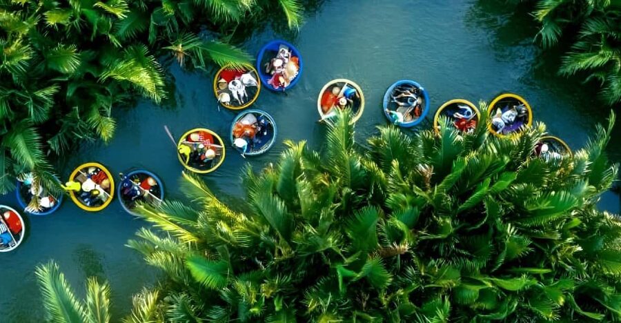 Local market, Basket boat, crab fishing & cooking class - Starting at Hoi An’s local market