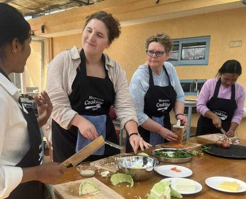 Local Women Led Nepali Cooking Class - The social side of a small group