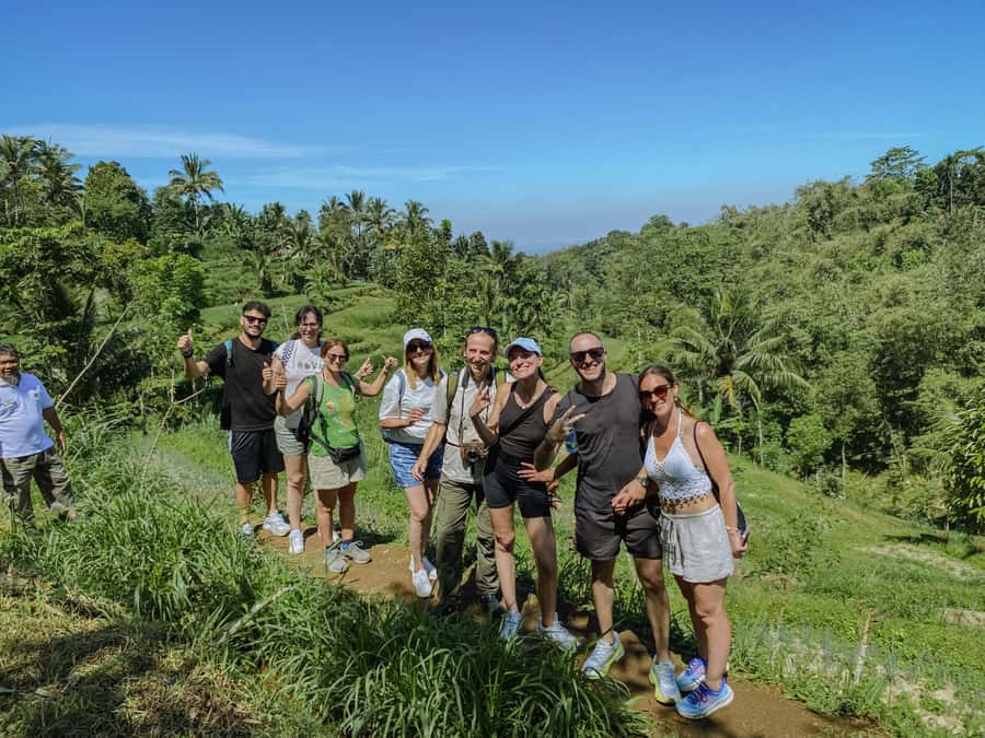 Lombok: Tetebatu Walk, Waterfall, Monkey Forest & Cooking - Reaching Durian Indah Waterfall