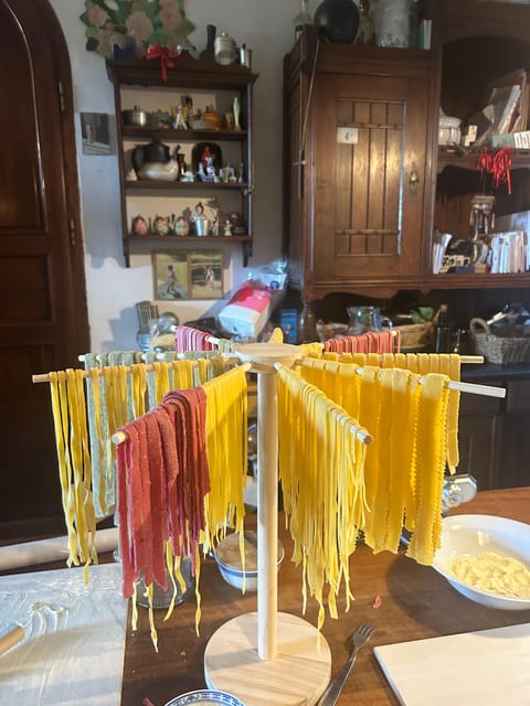 Lucca: Private Home-made Pasta Cooking Class - Kneading dough by hand