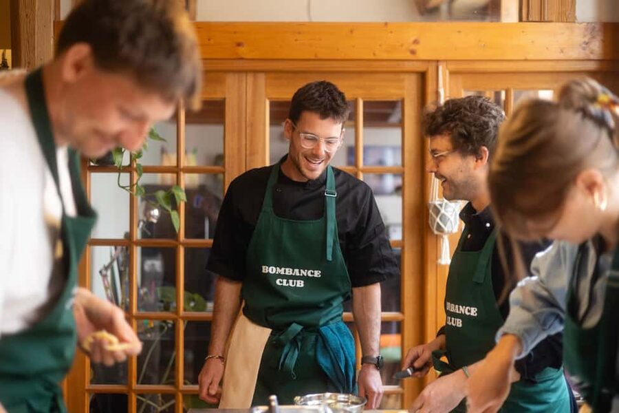 Lyon: Unique and friendly cooking class in the center with tasting - Cooking a gourmet menu together