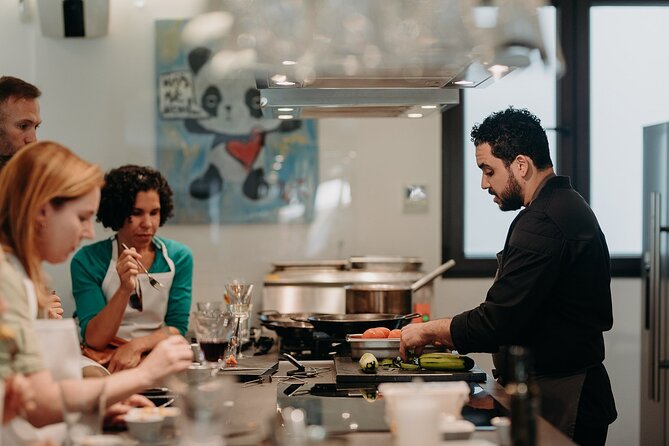 Madrid Tapas & Paella Cooking Experience with Local Market Visit - Dietary needs, age limits, and timing