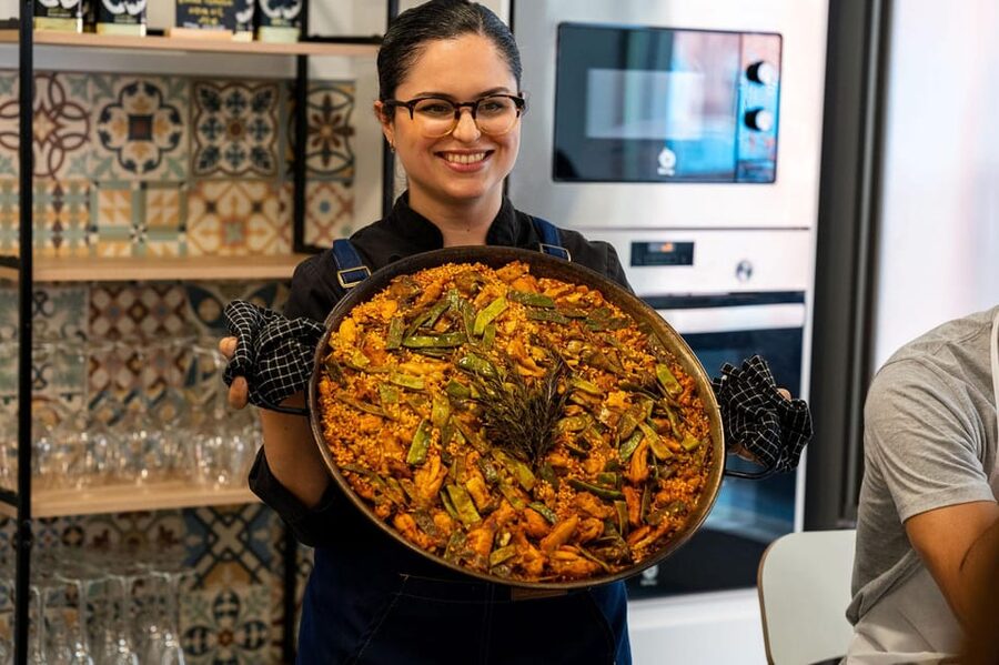 Málaga: Spanish Cooking Workshop with Paella and Sangria - A central Málaga kitchen with a practical location
