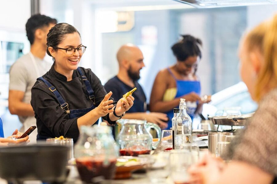 Málaga: Spanish Cooking Workshop with Paella and Sangria - Learning paella without treating it like a magic trick