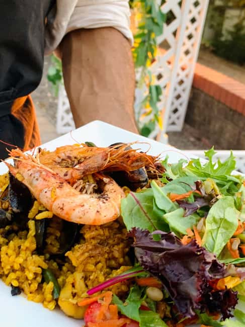 Mallorca: Paella Cooking Class in the Tramuntana Mountains - Mallorcan appetizers and wine before the main meal