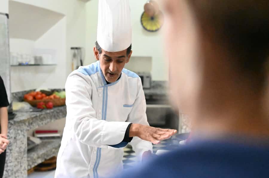 Marrakech: 3-Hour Open-Air Moroccan Cooking Course - From Jemaa El Fna to a 14th-Century Riad
