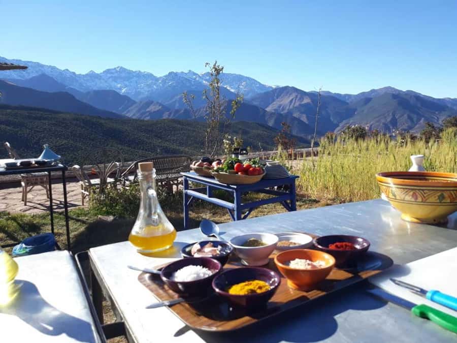 Marrakech: Atlas Mountains Cooking Class with Berber Family - Leaving Marrakech for the High Atlas