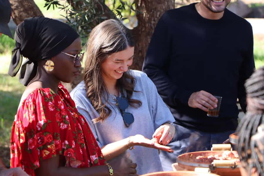 Marrakech: Authentic Moroccan Cooking Class in a Farm - Leaving Marrakech for a farm lunch