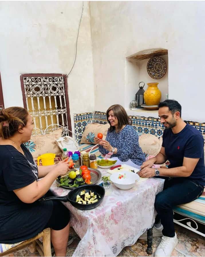 Marrakech: Cooking Class and Market Visit - Making tajine from market ingredients