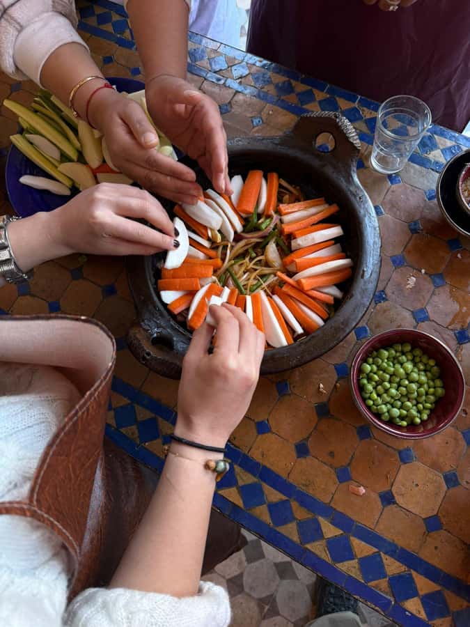 Marrakech: Moroccan Cooking Class with a Local Family - Learning Moroccan spices before cooking