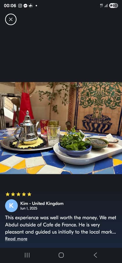 Marrakech: Moroccan Cooking Class with Local Chef - What the $35 price includes